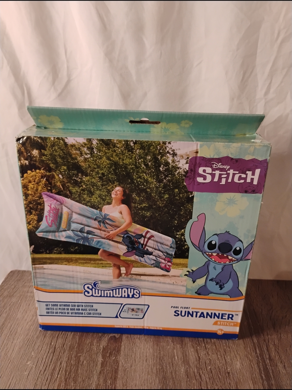 Disney Stitch Swim ways Pool Suntanner